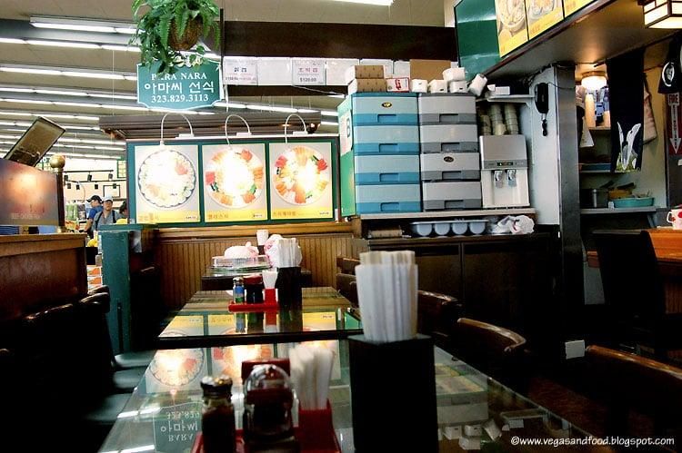 Los Angeles - Yanusa Noodle & Sushi restaurant