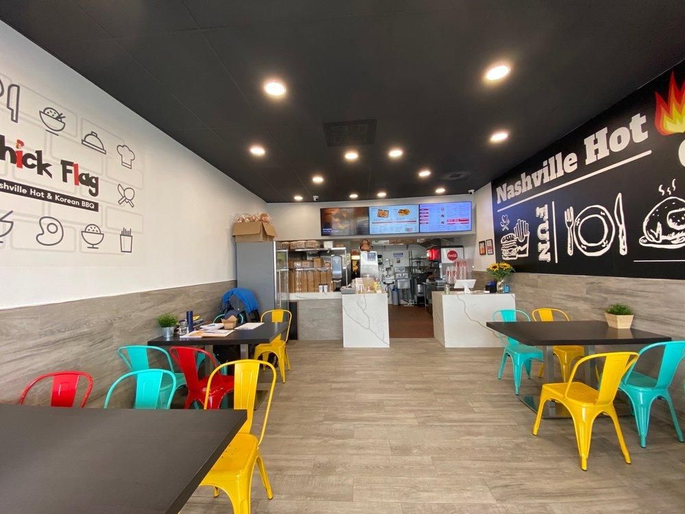 Garden Grove - Chick Flag restaurant