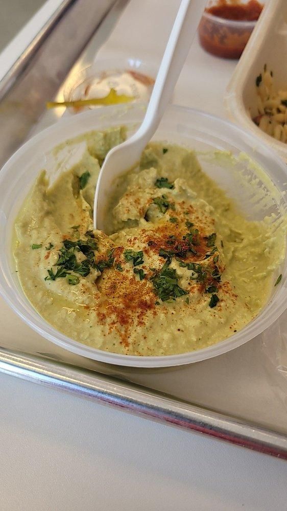 Spicy Hummus dish