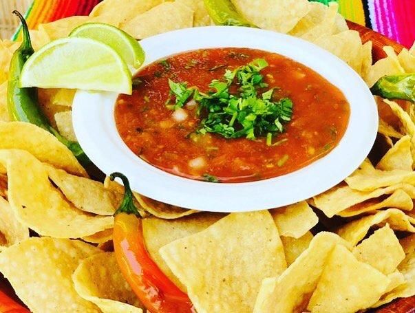 Chips & Salsa dish