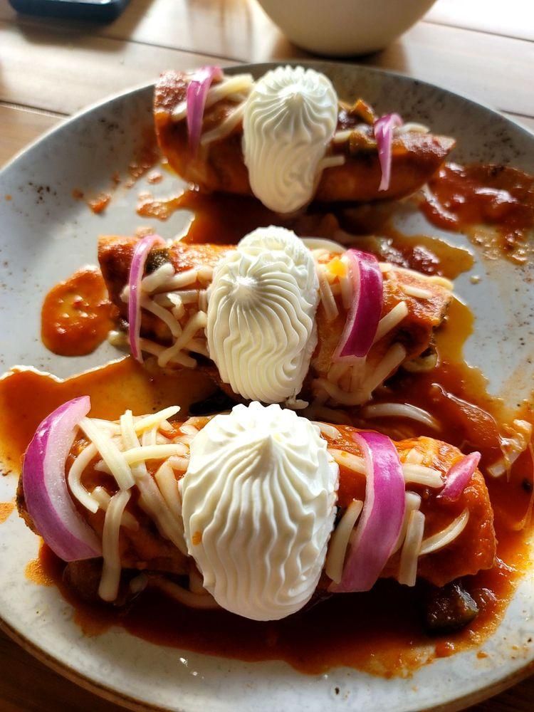 Enchiladas dish