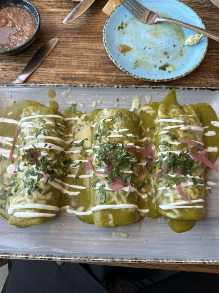 Seafood Enchiladas dish