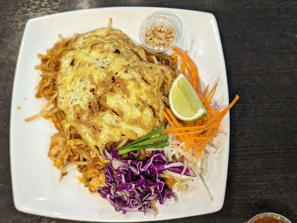 Pad Thai dish
