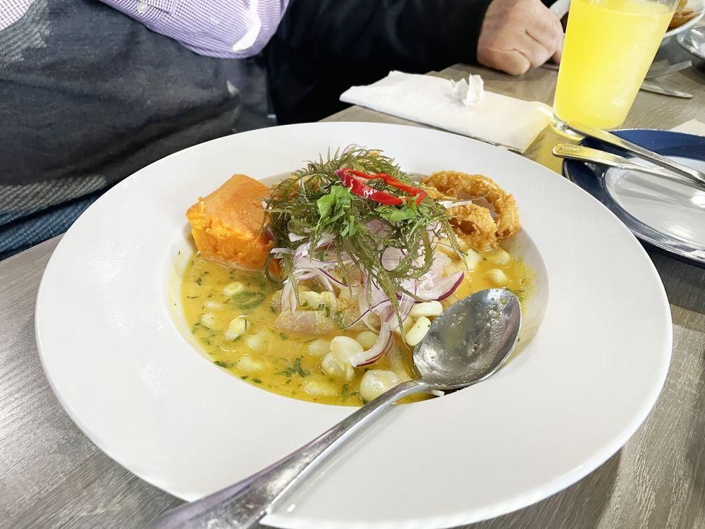 Ceviche dish