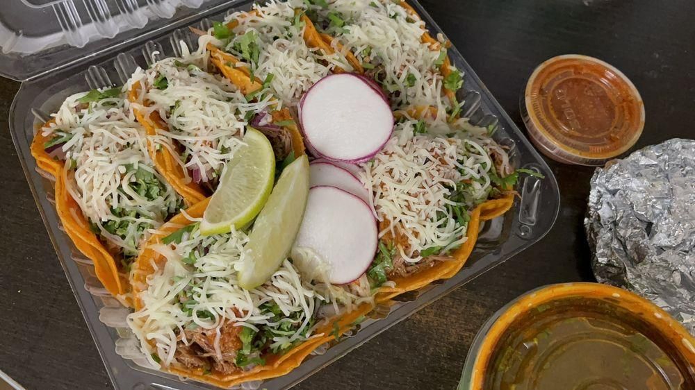 Birria Tacos dish