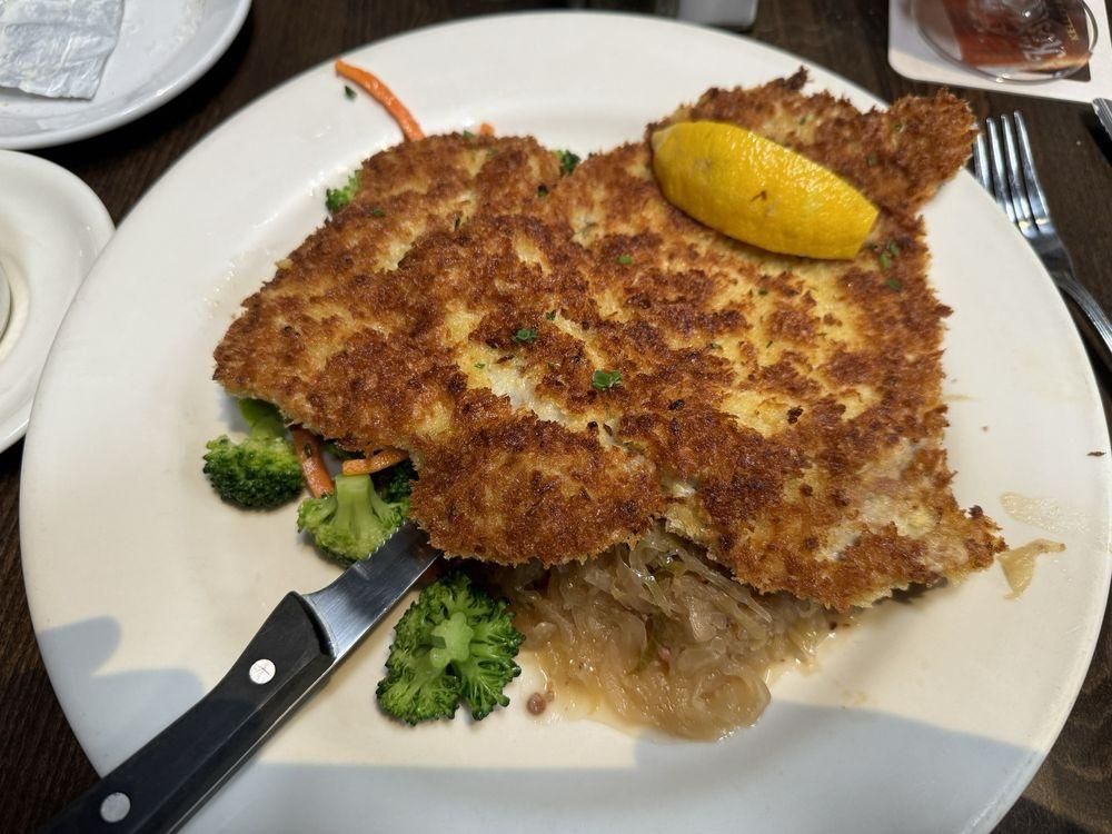 Schnitzels dish