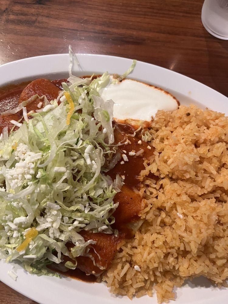 Enchiladas dish