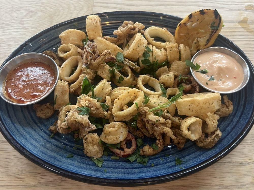 Calamari dish