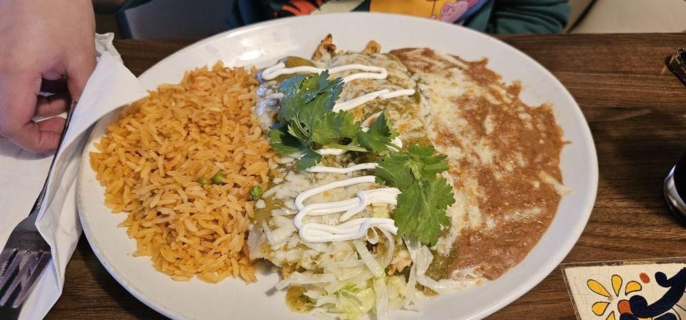 Enchiladas dish