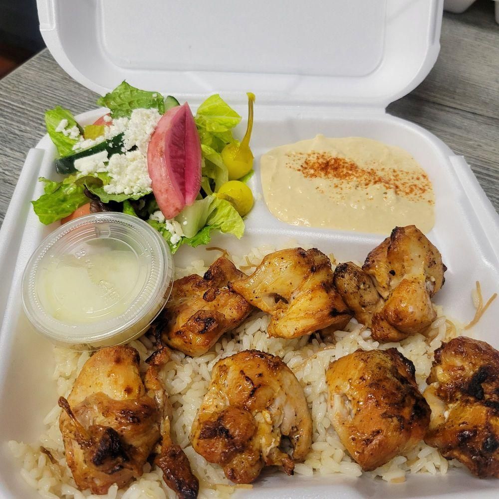 Half Chicken Plate dish