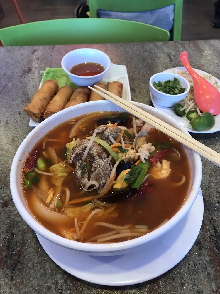 Spicy Seafood Soup dish