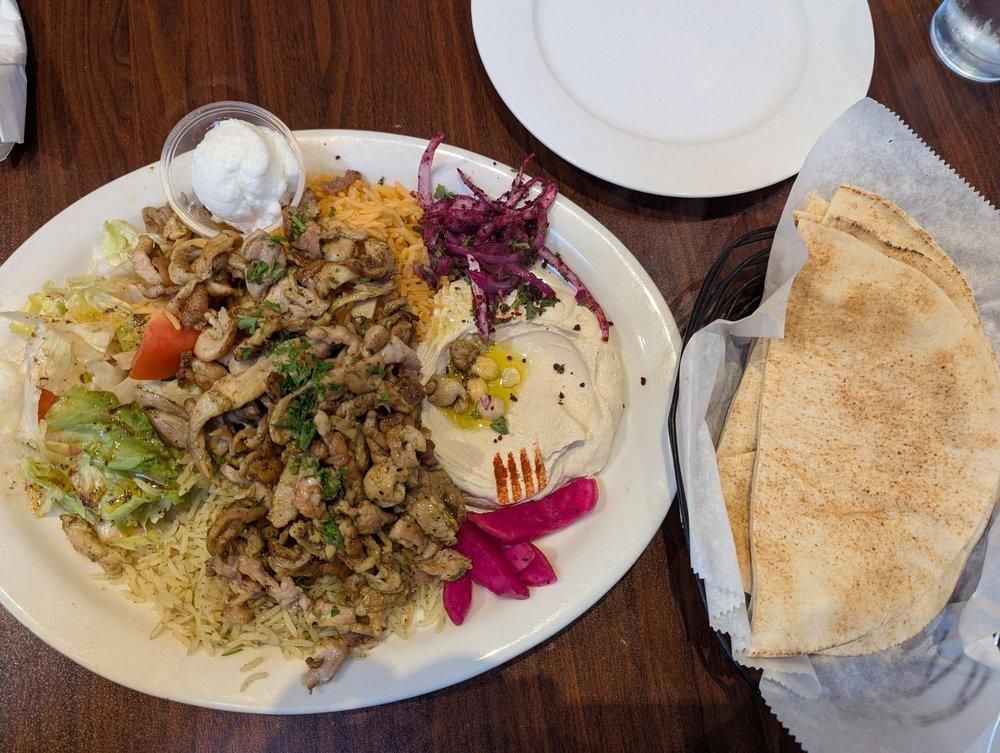 Shawarma dish