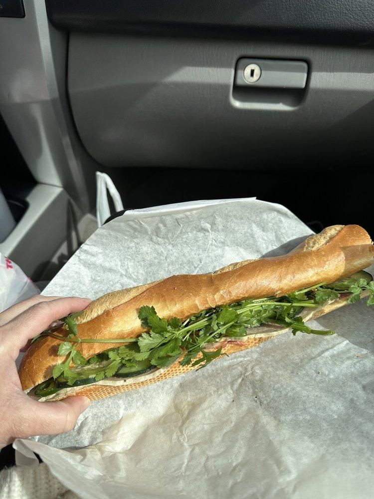 Beef Banh Mi dish