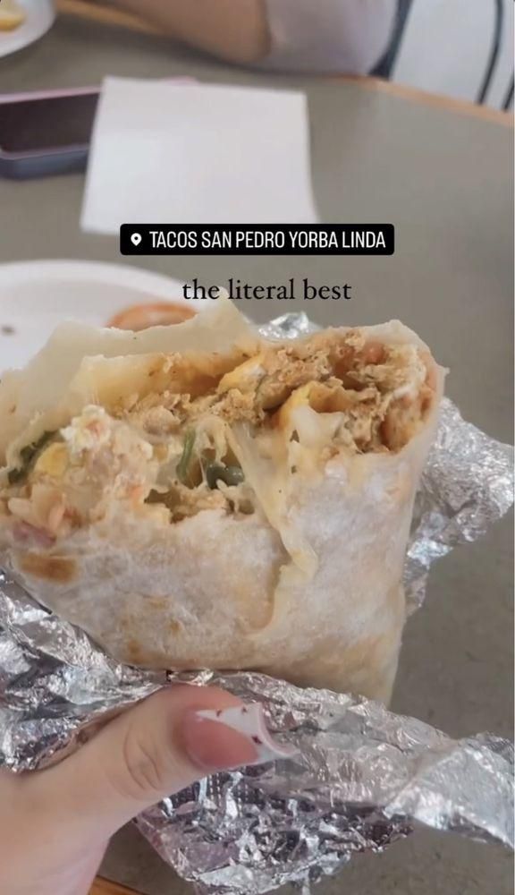 Breakfast Burrito dish