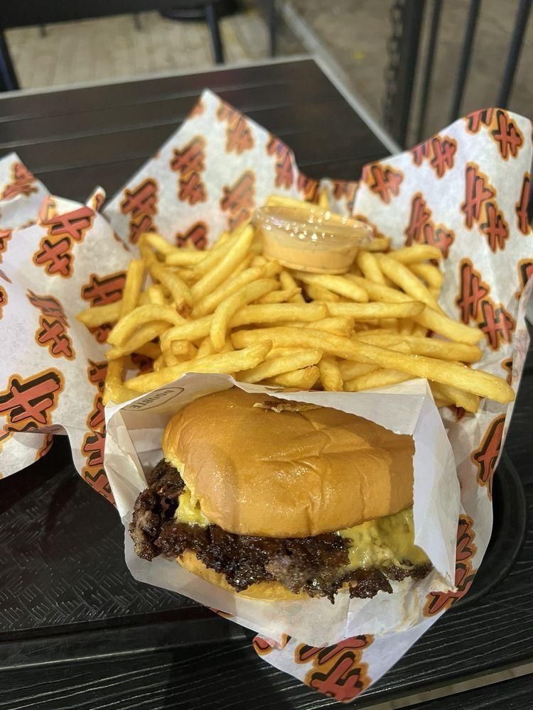 Smash Burgers dish