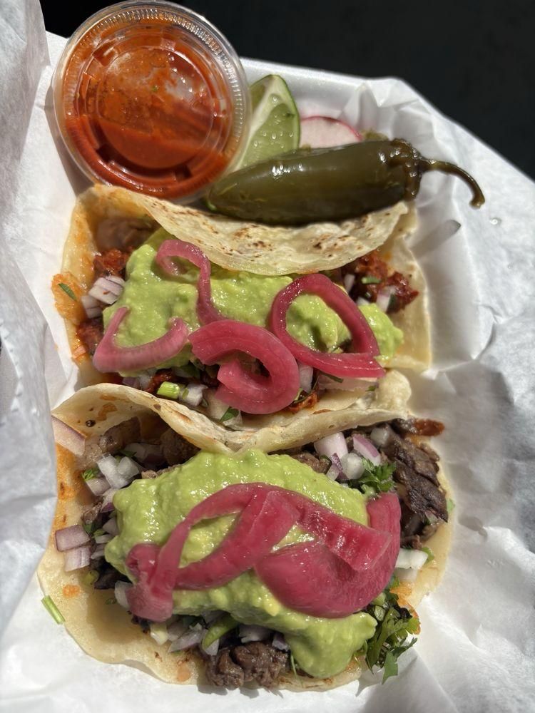 Chile Colorado Tacos dish