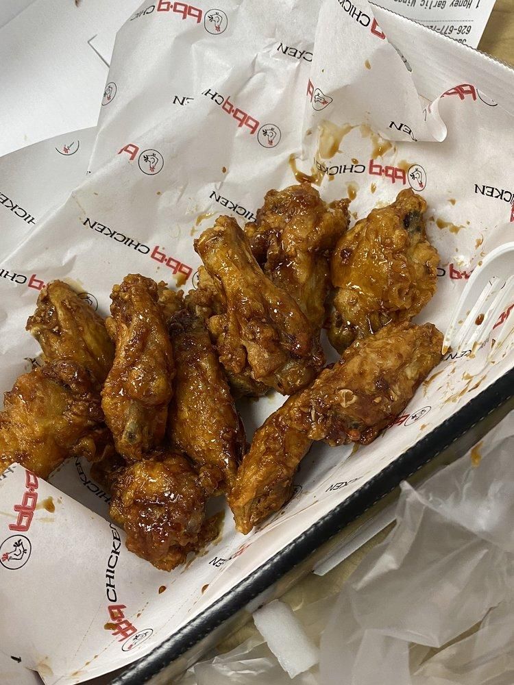 Honey Garlic Boneless Chicken dish