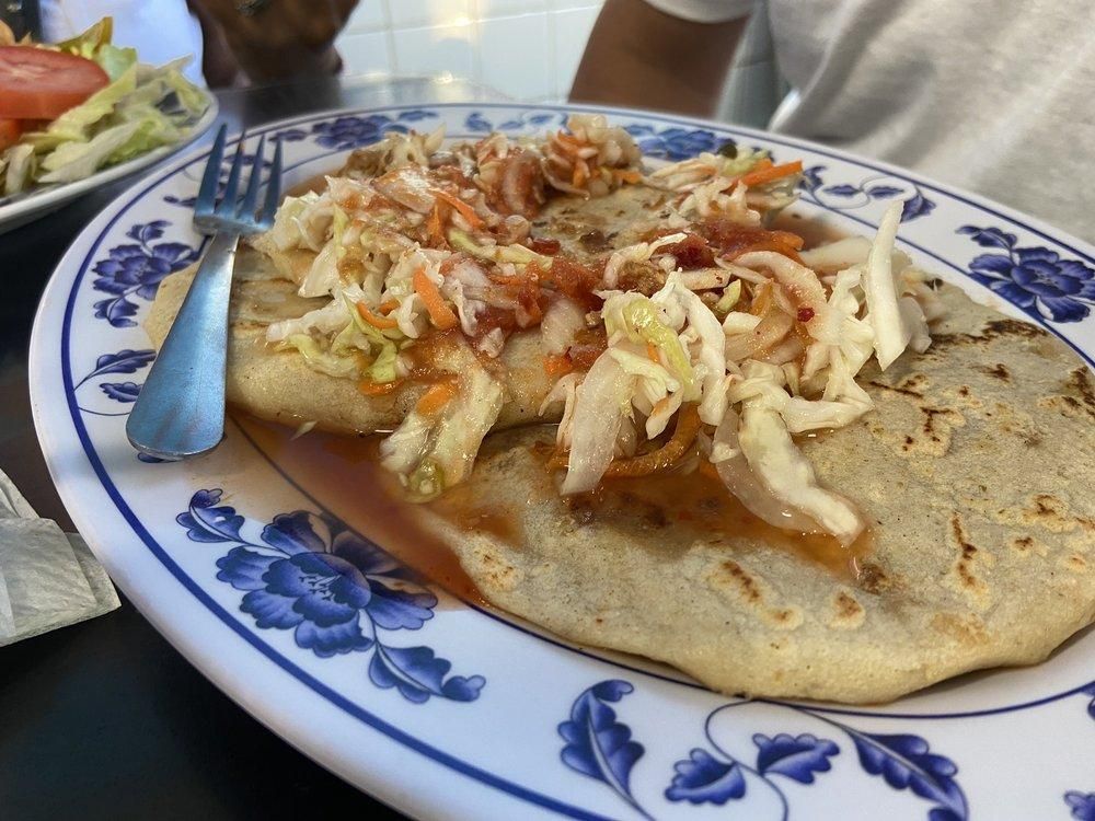Pupusas Revueltas dish