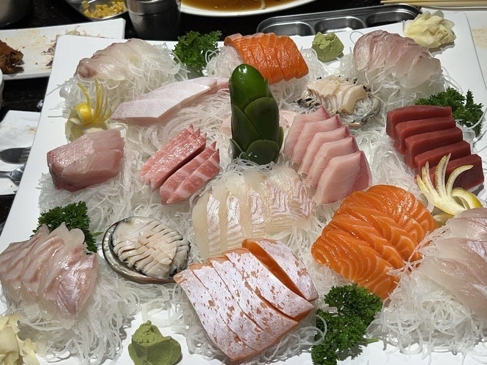 Sashimi dish
