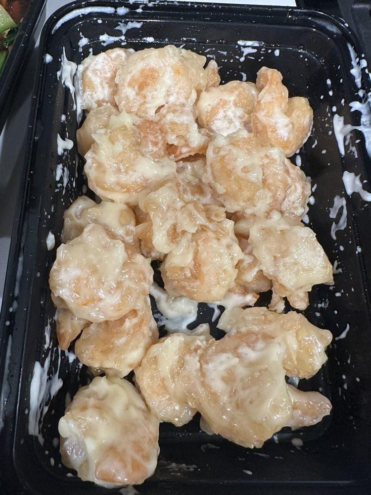 Honey Walnut Shrimp dish