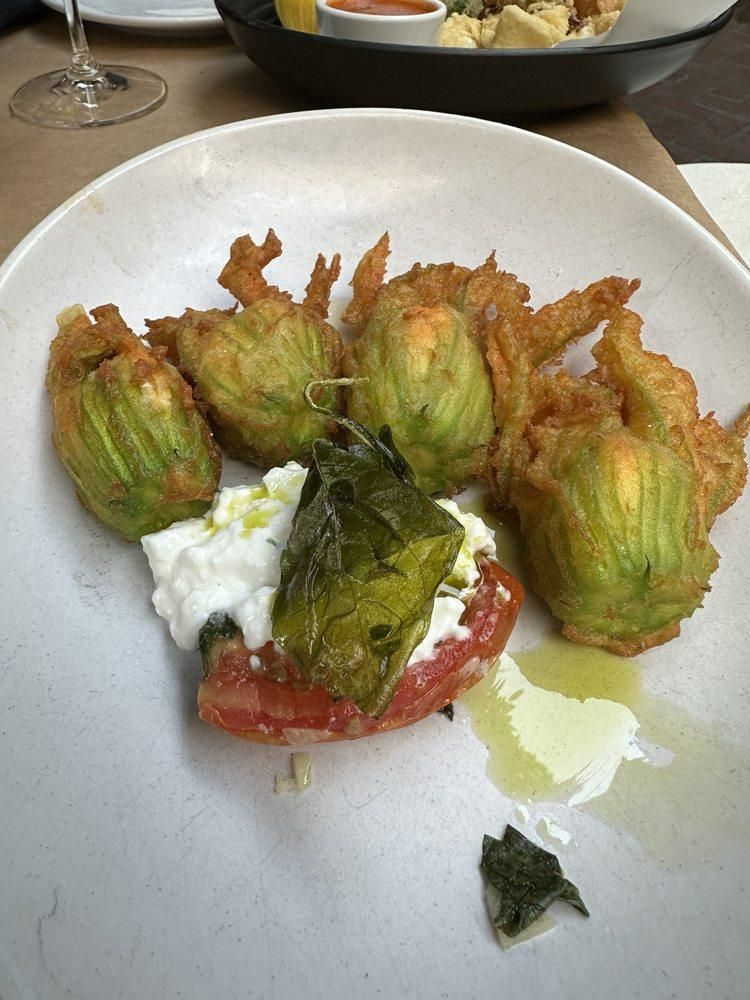 Zucchini Flowers dish