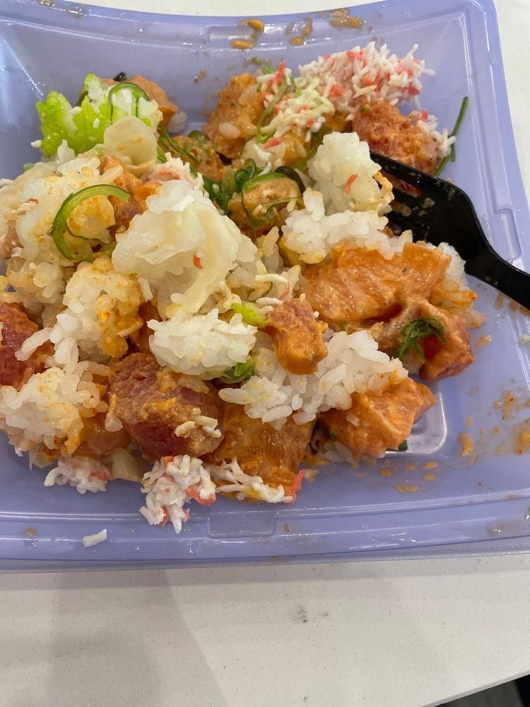 Poke dish