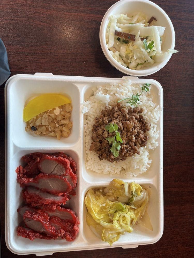 Monja Red Grain Pork dish