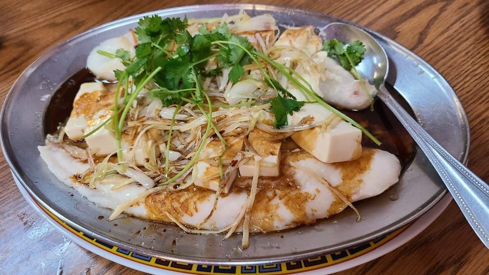 Steamed Fish dish