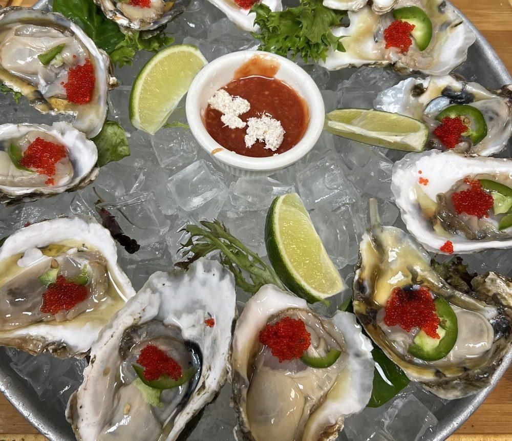Oysters dish