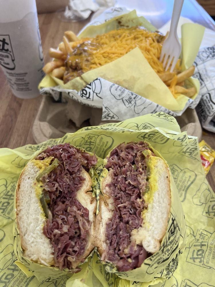 Pastrami dish