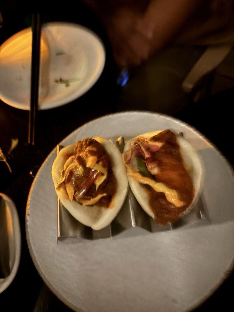 Hot Chicken Bao dish