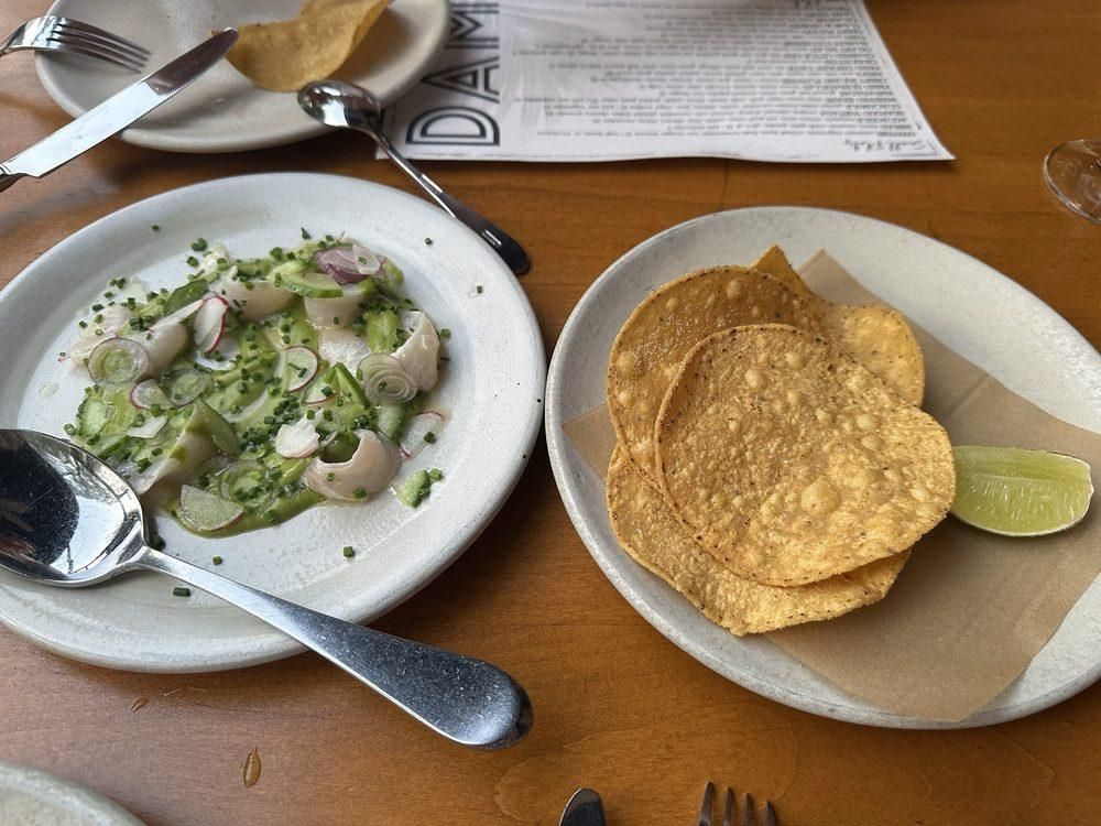 Aguachiles dish