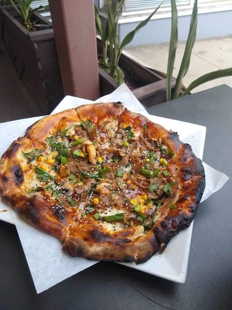 Pizzas dish