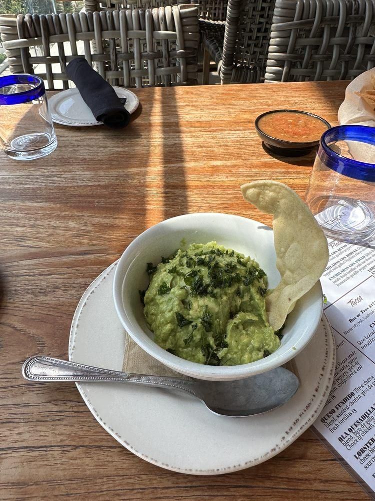 Guacamole dish