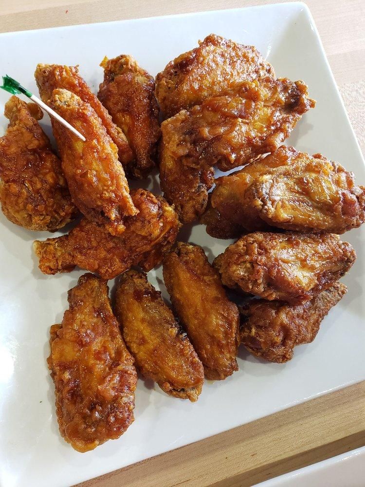 Korean Chicken Wings dish