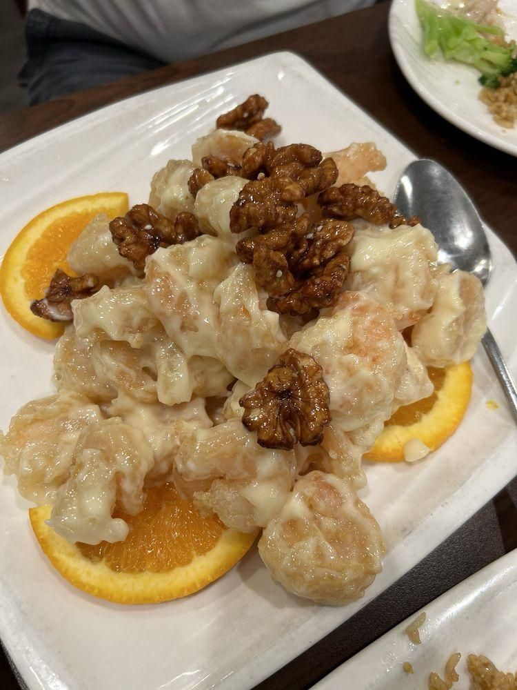 Honey Walnut Shrimp dish