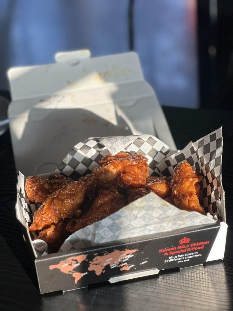 Honey Garlic Wings dish
