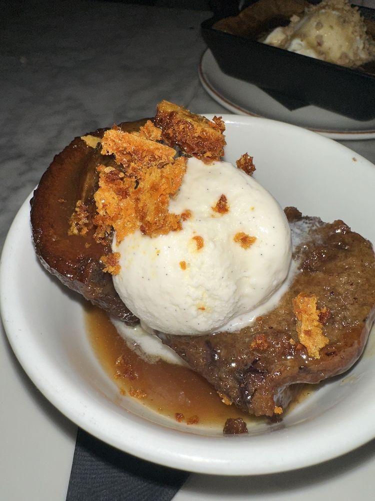 Sticky Toffee Pudding dish