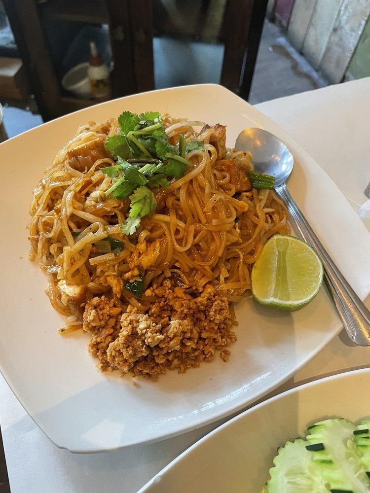 Pad Thai dish