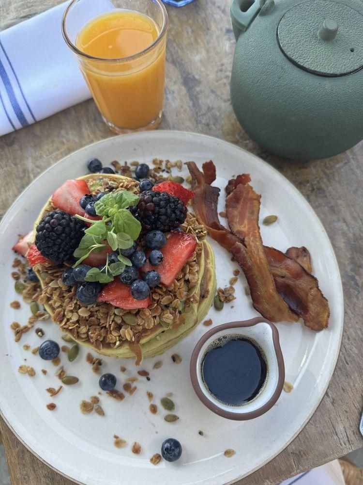 Squash Pancakes dish