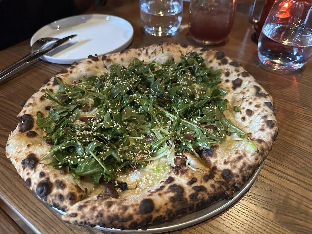 BBQ Short Rib Pizza dish