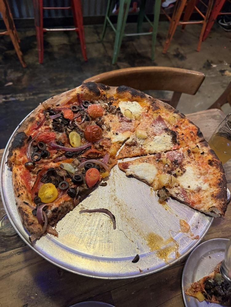 Pizzas dish