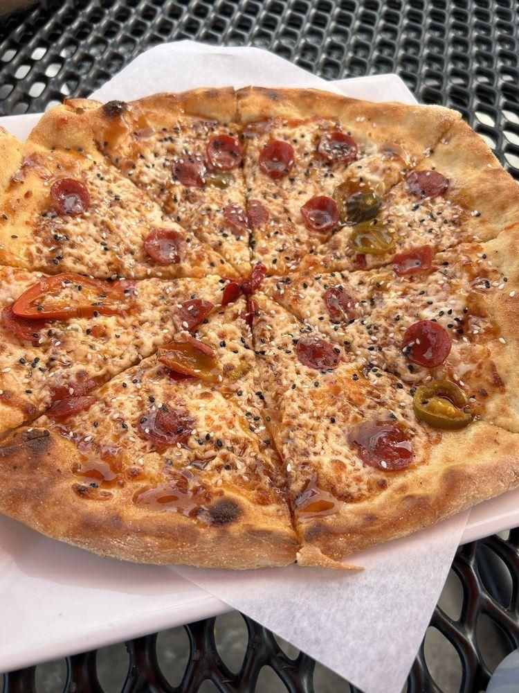 Pizzas dish