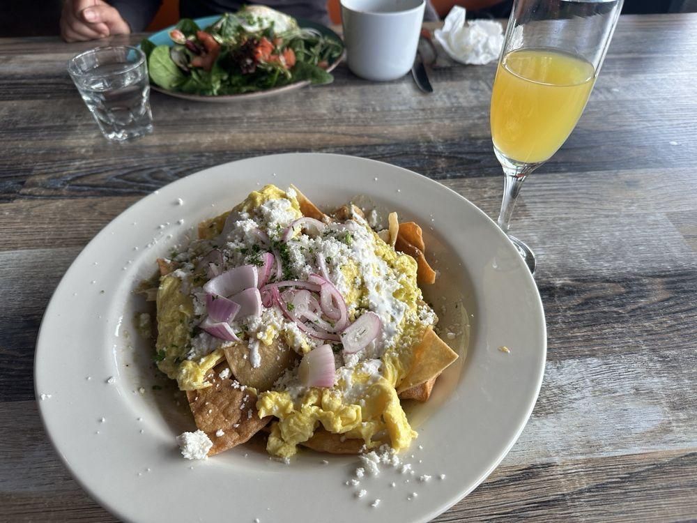 Chilaquiles dish