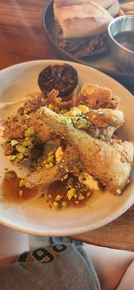 Fried Artichokes dish