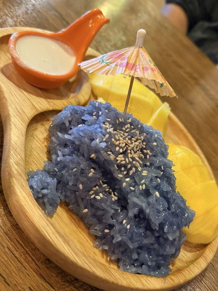 Mango Sticky Rice dish