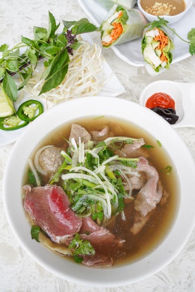 Pho dish