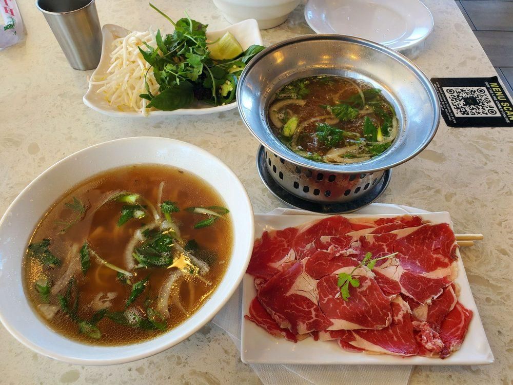 Ribeye Pho dish