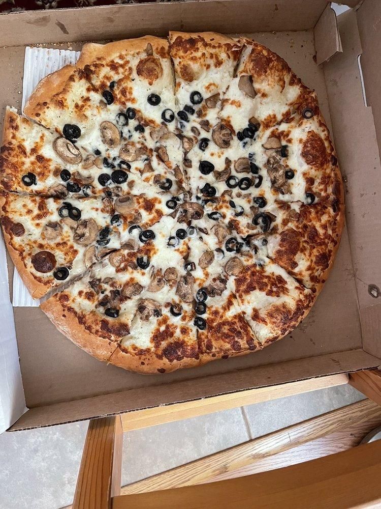 Pizzasaurus Rex Pizza dish