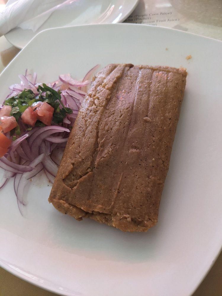 Tamales dish